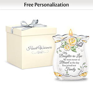 Daughter-In-Law Personalized Candleholder
