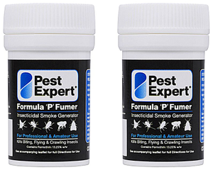 Pest Expert Formula 'P' Smoke Bombs (Twinpack)