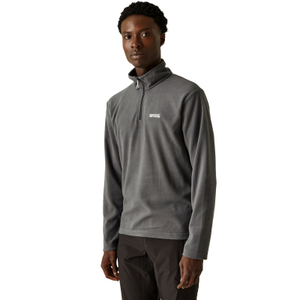 Regatta Mens Thompson Lightweight Half Zip Fleece - XL / Iron