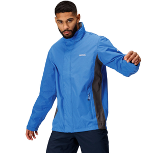 Regatta Mens Matt Waterproof Jacket - S / Oxford Blue