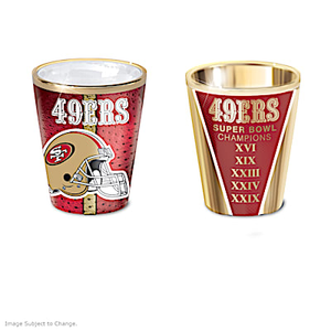 San Francisco 49ers Shot Glass Collection
