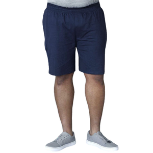 D555 Mens John Big & Tall Kingsize Lightweight Cotton Cargo Shorts - 5XL / Navy