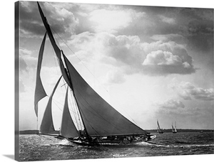 Sailing Yacht Mohawk At Sea