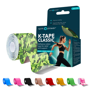 Kinesiology Tape Classic (5 Metres) - Kinesiology Tape Cotton - Camo Green