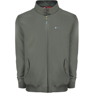 Lambretta Mens Target Shower Resistant Harrington Jacket - XL / Green