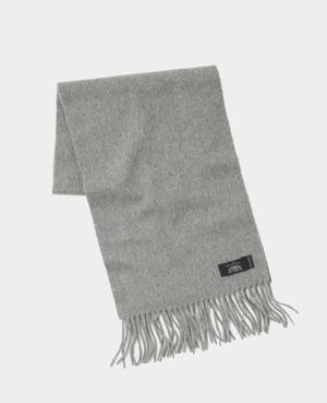 Light Grey Marl Cashmere Scarf