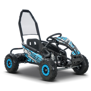 FunBikes Funkart Pro 1000w 48v 12ah SLA Blue Kids Electric Go Kart