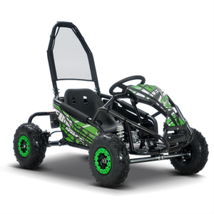 FunBikes Funkart Pro 98cc Green Kids Petrol Go Kart