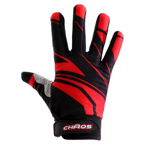 Chaos Adult Motorbike Quad Bike Motocross Gloves Red