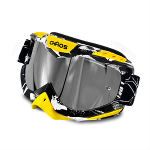 Chaos Adults MX Goggles Yellow