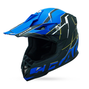Chaos CS-1 Kids Motocross Crash Helmet Turbo Blue