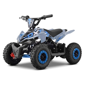 FunBikes Toxic 1000w Blue Kids Mini Electric Quad Bike V2