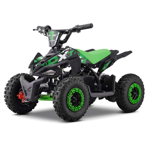 FunBikes Toxic 1000w Green Kids Mini Electric Quad Bike V2