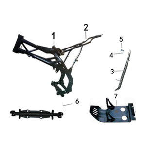 M2R RF140 S2 Pit Bike Main Frame