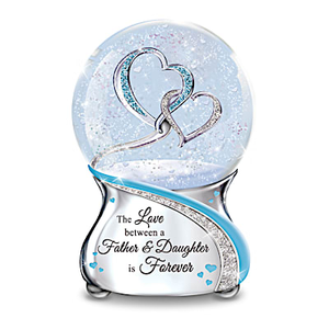 The Love Between A Father And Daughter Glitter Globe