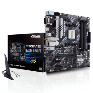 AMD Ryzen 7 5700X 8 Core 4.6Ghz TURBO, ASUS PRIME B550M-A WIFI II Motherboard CPU Bundle