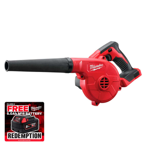 Milwaukee M18 BBL-0 18V Cordless Leaf Blower (Body Only)