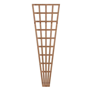 1.83M x 0.9M Fan Trellis - Pressure Treated Brown