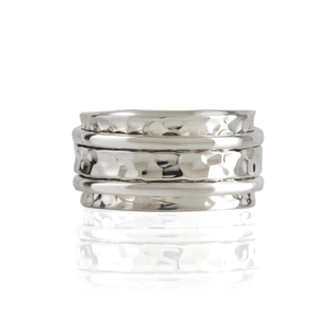 Karma Abundance Silver Spinning Ring (N (UK))