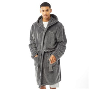 Bench Mens Barrera Dressing Gown Charcoal