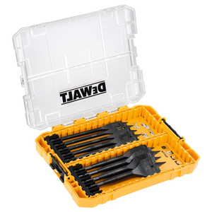 DeWalt DT70751-QZ 9 Piece Extreme Flat Wood Bit Set In Tough Case