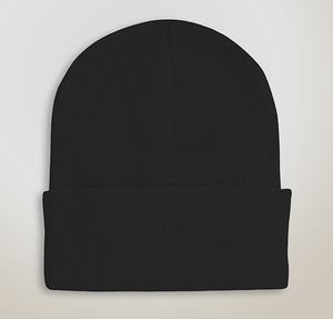 Sportsman Solid Cuff Beanie - Black