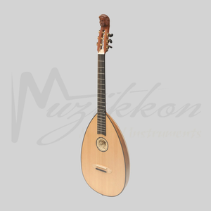 MUZIKKON LUTE GUITAR, 6 STEEL STRINGS