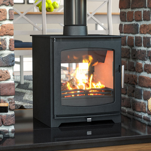 Henley Hazelwood Double Sided Wood Burning Stove