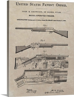 Browning Recoil Firearm, 1900 -