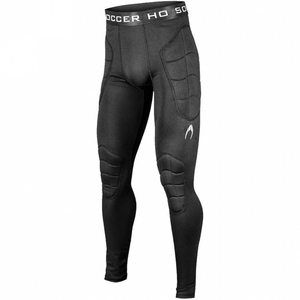HO Soccer Raven Padded GK Tights Junior - Black - MB