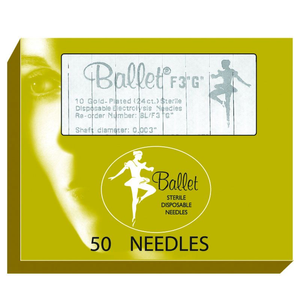 Ballet Gold Palted Needles F2 002 (x50)