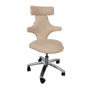 Lotus Monroe Therapist Stool Taupe
