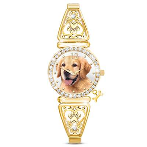 Forever Faithful Women's Watch Golden Retriever