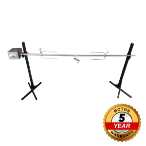 Heavy Duty Portable Camping Spit Roaster- 2 Meter Skewer [motor: 240v Motor- 30kg Load (mo001)]