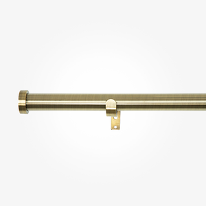 28mm Allure Classic Antique Brass Stud Eyelet Curtain Pole