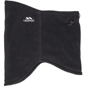 Trespass Perez Fleece Neck Warmer Black