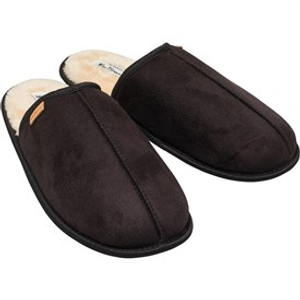 Ben Sherman Mens Country Club Mule Slippers Black