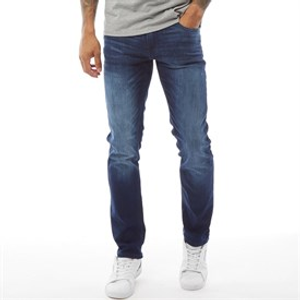 Crosshatch Mens New Svelte Jeans Darkwash