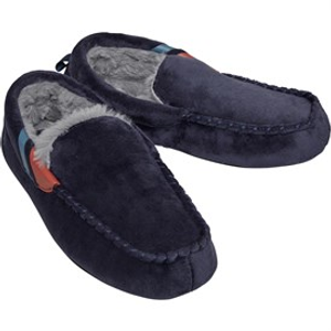 Original Penguin Mens Bedhead Slippers Navy