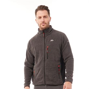 Trespass Mens Jynx Fleece Jacket Black