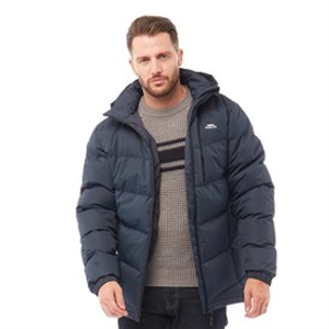 Trespass Mens Farsley Waterproof Padded Jacket Navy