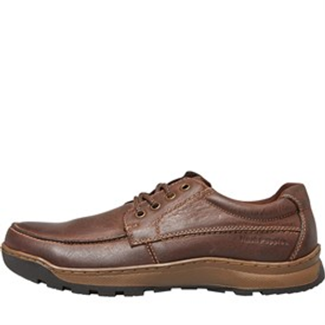Hush Puppies Mens Tucker Shoes Brown
