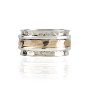 Karma Fortune Silver Spinning Ring (N (UK))