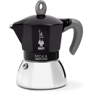 Bialetti - Moka Induction Espresso Maker Black 2 Cup