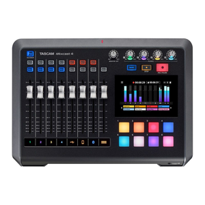 Tascam Mixcast 4 Podcast Station w/ Built-In Recorder / USB Audio Interface