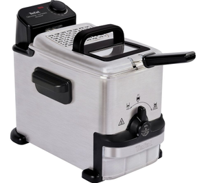 Tefal FR701640 NEW Deep Fryer Oleoclean Compact 2L 1500W Stainless Steel & Black