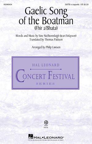 Gaelic Song Of The Boatman - SATB 