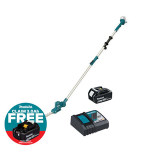 Makita DUN461WRT 18V LXT 460mm Pole Hedge Trimmer with 1x 5.0Ah Battery