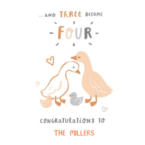 Moonpig Millicent Venton Illustrated New Baby Card
