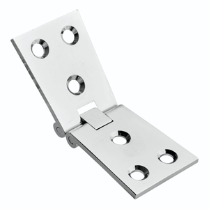 Counter Flap Hinge - 38x102mm - Polished Chrome - Pair - Hardware Solutions